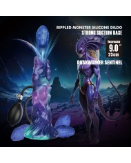 POWER MONSTERS DUSKWALKER SENTINEL DILDO HINCHABLE FANTASIA TRICOLOR 23 CM O 5 CM