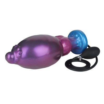 POWER MONSTERS RIFT TITAN DILDO HINCHABLE FANTASIA BICOLOR 24 CM O 5 CM