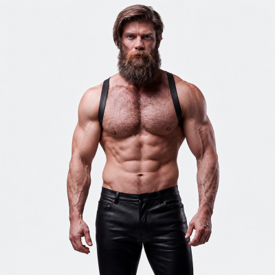 FETISH SUBMISSIVE ATTITUDE ARNES ECOPIEL ESPALDA HOMBRE