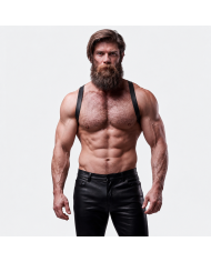 FETISH SUBMISSIVE ATTITUDE ARNES ECOPIEL ESPALDA HOMBRE