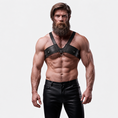 FETISH SUBMISSIVE ATTITUDE ARNES ECOPIEL BRIGADE PECHO HOMBRE