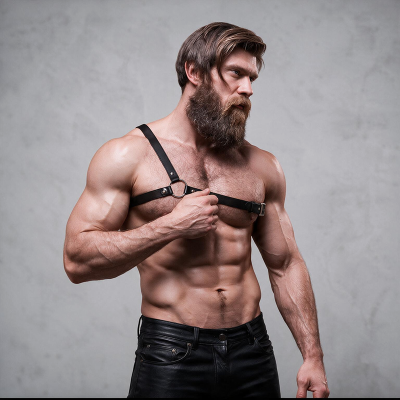 FETISH SUBMISSIVE ATTITUDE ARNES ECOPIEL HOMBRO CRUZADO HOMBRE