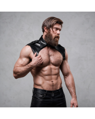 FETISH SUBMISSIVE ATTITUDE ARNES BRIGADE AJUSTABLE ECOPIEL CUELLO HOMBRE