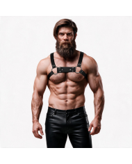 FETISH SUBMISSIVE ATTITUDE ARNES BULLDOG ECOPIEL PECHO HOMBRE TALLA M L