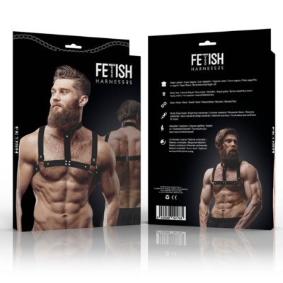 FETISH SUBMISSIVE ATTITUDE ARNES BULLDOG ECOPIEL PECHO HOMBRE TALLA M L