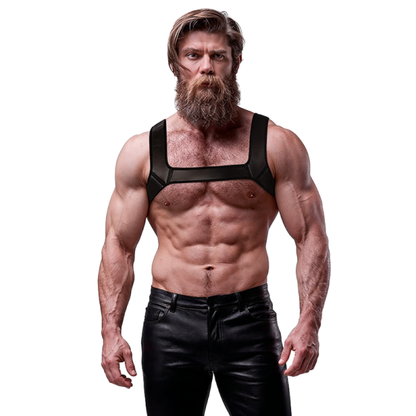 FETISH SUBMISSIVE ATTITUDE ARNES NEOPRENO PECHO HOMBRE TALLA L