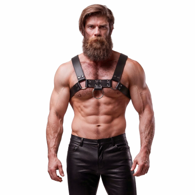 FETISH SUBMISSIVE ATTITUDE ARNES ECOPIEL PECHO HOMBRE