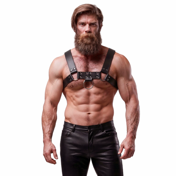FETISH SUBMISSIVE ATTITUDE ARNES ECOPIEL PECHO HOMBRE