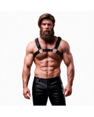 FETISH SUBMISSIVE ATTITUDE ARNES ECOPIEL PECHO CON TACHUELAS HOMBRE