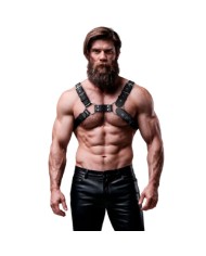FETISH SUBMISSIVE ATTITUDE ARNES BULLDOG AJUSTABLE ECOPIEL PECHO HOMBRE