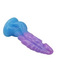 POWER MONSTERS ATLANTEANS DILDO REALISTICO CON VENTOSA 19 CM O 5 CM AZUL Y MORADO