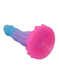POWER MONSTERS VOID PYTHON DILDO FANTASIA CON VENTOSA 205 CM O 52 CM AZUL LILA Y ROSA