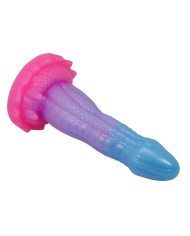 POWER MONSTERS VOID PYTHON DILDO FANTASIA CON VENTOSA 205 CM O 52 CM AZUL LILA Y ROSA