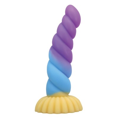 POWER MONSTERS UNICORN DILDO TRICOLOR 22 CM O 5 CM
