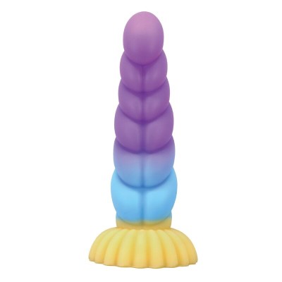 POWER MONSTERS UNICORN DILDO TRICOLOR 22 CM O 5 CM