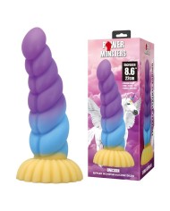 POWER MONSTERS UNICORN DILDO TRICOLOR 22 CM O 5 CM