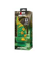 POWER MONSTERS ABYSSAL COLOSSUS DILDO BICOLOR 225 CM O 6 CM