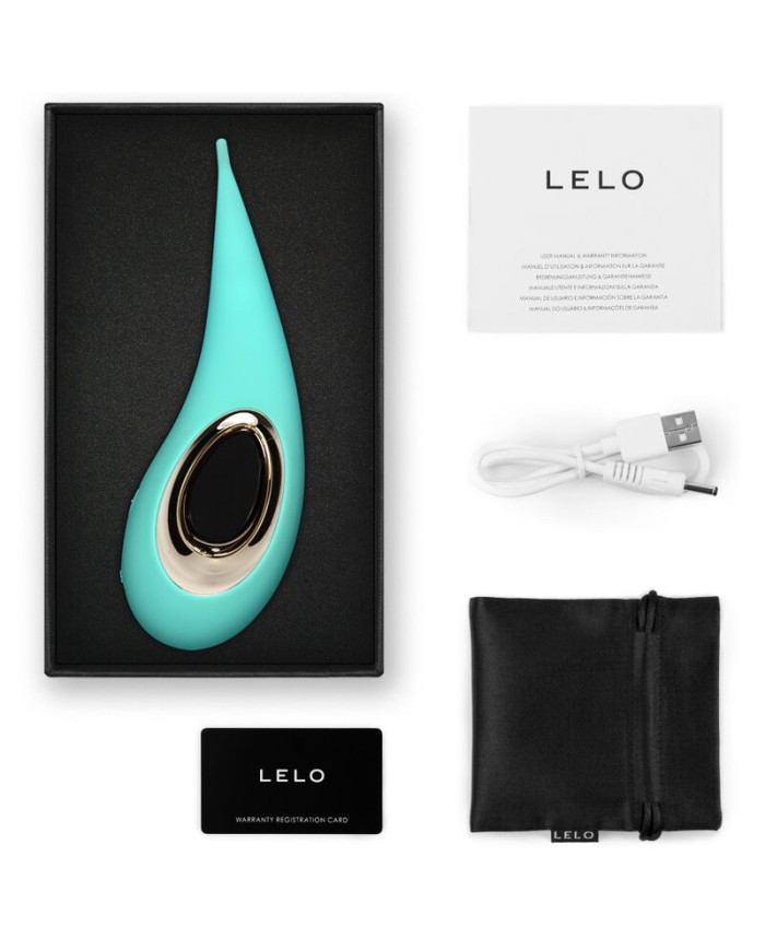 LELO DOT ESTIMULADOR DE CLiTORIS VERDE AGUA