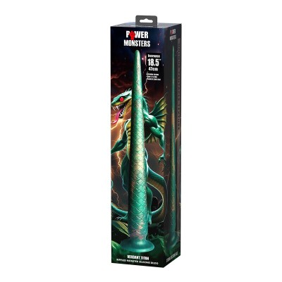 POWER MONSTERS WILDWYRM TAIL DILDO BICOLOR 47 CM O 4 CM