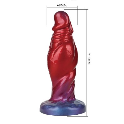 POWER MONSTERS SHADOW BEHEMOTH DILDO HINCHABLE FANTASIA BICOLOR 22 CM O 5 CM