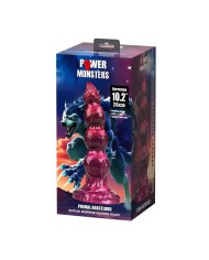 POWER MONSTERS PRIMAL BEASTLORD DILDO FANTASIA ROSA TRANSLUCIDO 26 CM O 5 CM
