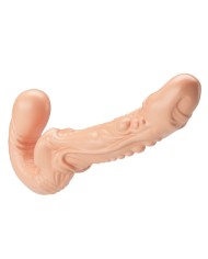 BAILE EMMA STRAP ON DOBLE PENETRACION TEXTURIZADO NATURAL