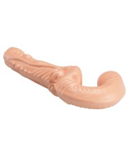 BAILE EMMA STRAP ON DOBLE PENETRACION TEXTURIZADO NATURAL