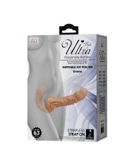 BAILE EMMA STRAP ON DOBLE PENETRACION TEXTURIZADO NATURAL