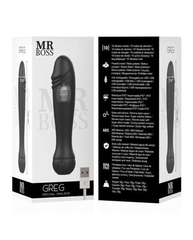MR BOSS GREG PERSONAL STIMULATOR MR BOSS GREG PERSONAL STIMULATOR