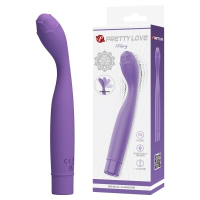PRETTY LOVE HENRY VIBRADOR FLEXIBLE PARA PUNTO G MORADO
