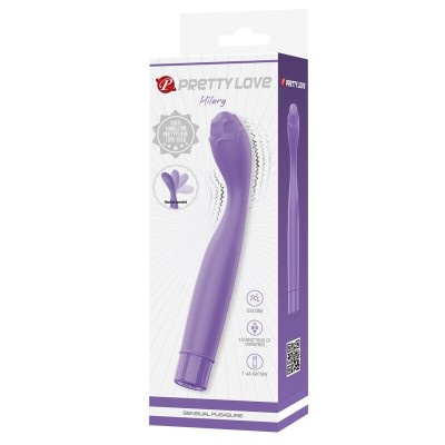 PRETTY LOVE HENRY VIBRADOR FLEXIBLE PARA PUNTO G MORADO