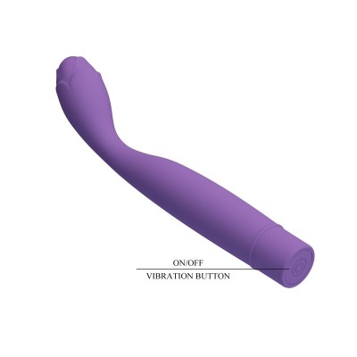 PRETTY LOVE HENRY VIBRADOR FLEXIBLE PARA PUNTO G MORADO