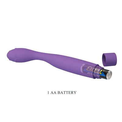 PRETTY LOVE HENRY VIBRADOR FLEXIBLE PARA PUNTO G MORADO