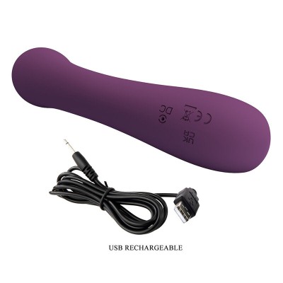 PRETTY LOVE ROSOLYN VIBRADOR RABBIT RECARGABLE 10 FUNCIONES