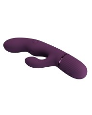 PRETTY LOVE ZACH VIBRADOR RABBIT RECARGABLE CON EMPUJE 55 FUNCIONES