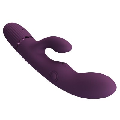 PRETTY LOVE ZACH VIBRADOR RABBIT RECARGABLE CON EMPUJE 55 FUNCIONES