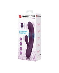 PRETTY LOVE ZACH VIBRADOR RABBIT RECARGABLE CON EMPUJE 55 FUNCIONES