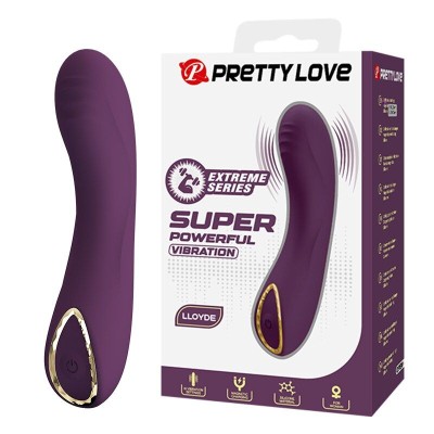 PRETTY LOVE LLOYDE VIBRADOR RECARGABLE 10 FUNCIONES MORADO