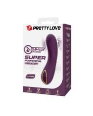 PRETTY LOVE LLOYDE VIBRADOR RECARGABLE 10 FUNCIONES MORADO