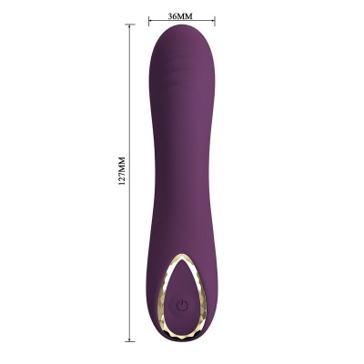 PRETTY LOVE LLOYDE VIBRADOR RECARGABLE 10 FUNCIONES MORADO