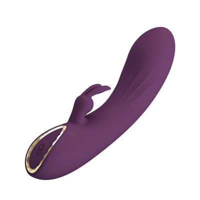 PRETTY LOVE LANDYN VIBRADOR RABBIT RECARGABLE 10 FUNCIONES MORADO