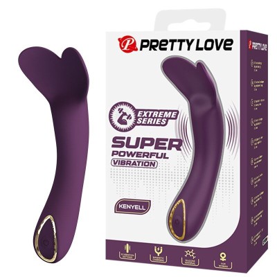 PRETTY LOVE KENYELL VIBRADOR RECARGABLE 10 FUNCIONES MORADO