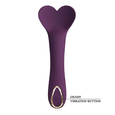 PRETTY LOVE KENYELL VIBRADOR RECARGABLE 10 FUNCIONES MORADO
