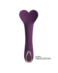 PRETTY LOVE KENYELL VIBRADOR RECARGABLE 10 FUNCIONES MORADO