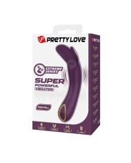 PRETTY LOVE KENYELL VIBRADOR RECARGABLE 10 FUNCIONES MORADO