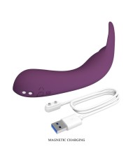 PRETTY LOVE KENYELL VIBRADOR RECARGABLE 10 FUNCIONES MORADO
