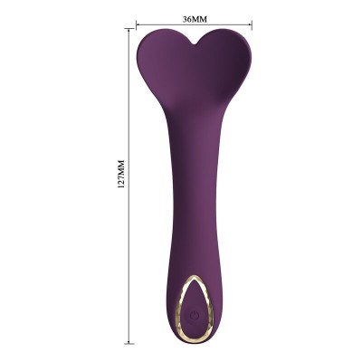 PRETTY LOVE KENYELL VIBRADOR RECARGABLE 10 FUNCIONES MORADO