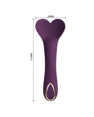 PRETTY LOVE KENYELL VIBRADOR RECARGABLE 10 FUNCIONES MORADO
