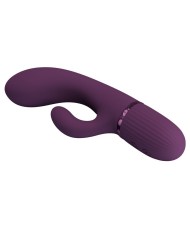 PRETTY LOVE MARGIE VIBRADOR RABBIT RECARGABLE 10 FUNCIONES MORADO