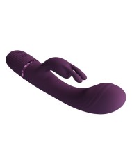 PRETTY LOVE ROCCO VIBRADOR RABBIT RECARGABLE 10 FUNCIONES MORADO